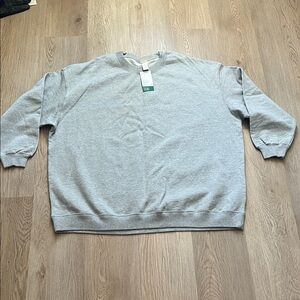 H&M Light Gray Men's Crewneck Sweater